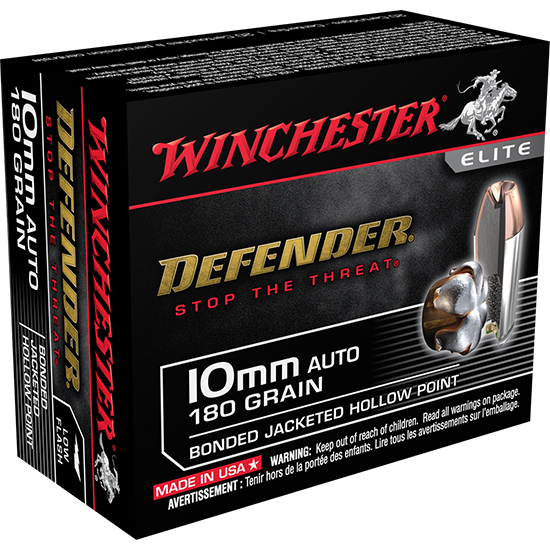 WIN 10MM 180GR PDX BONDED 20/10 - Ammunition